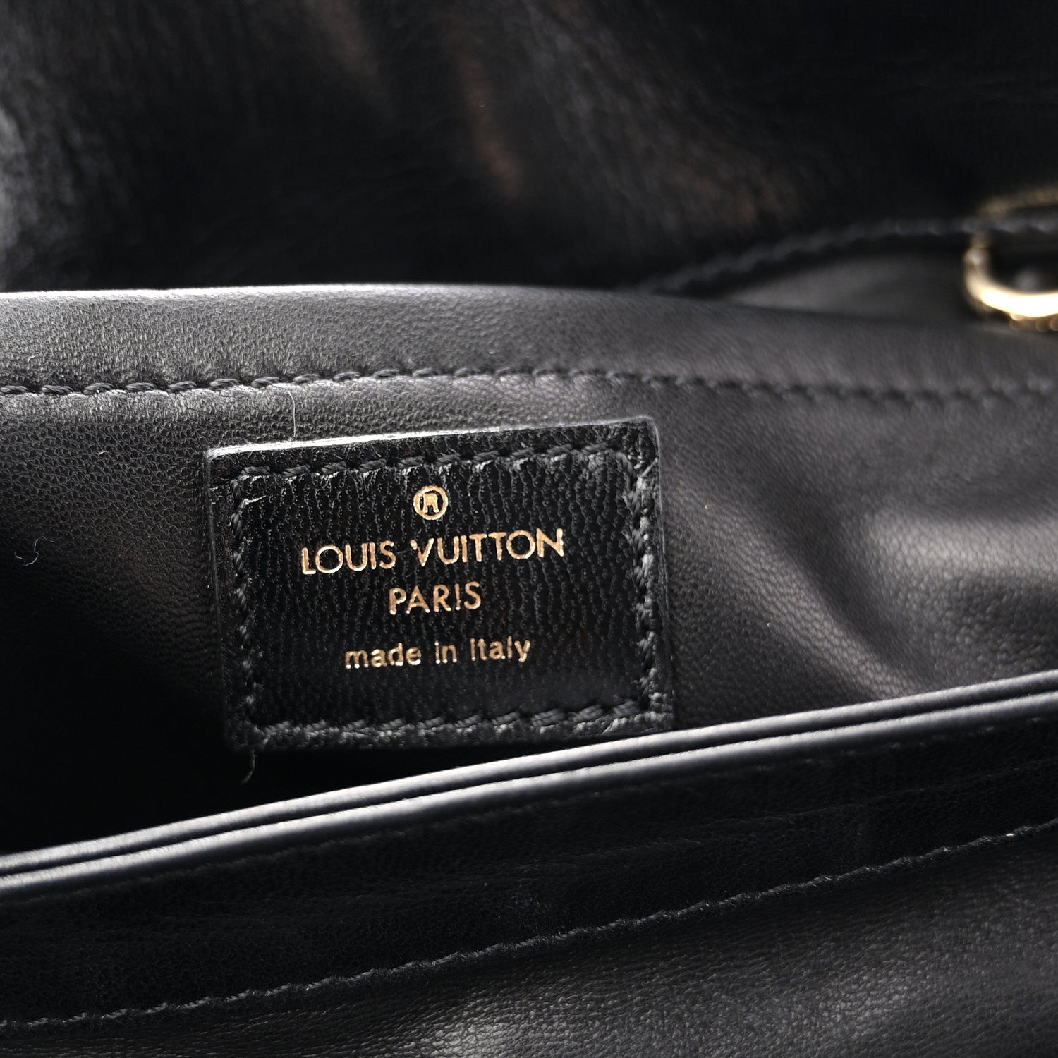 Monogram Silk Pony Hair Alligator Trim Linda Black