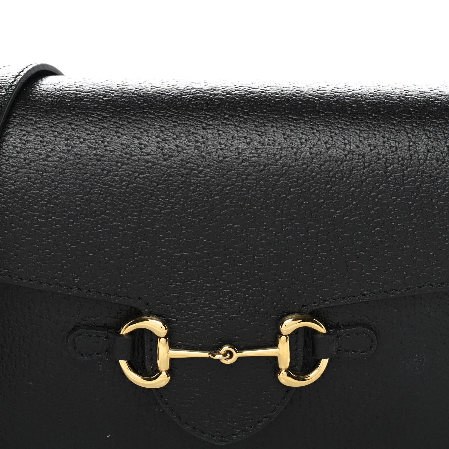 Calfskin Horsebit 1955 Shoulder Bag Black