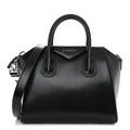 Shiny Lord Calfskin Medium Antigona Black
