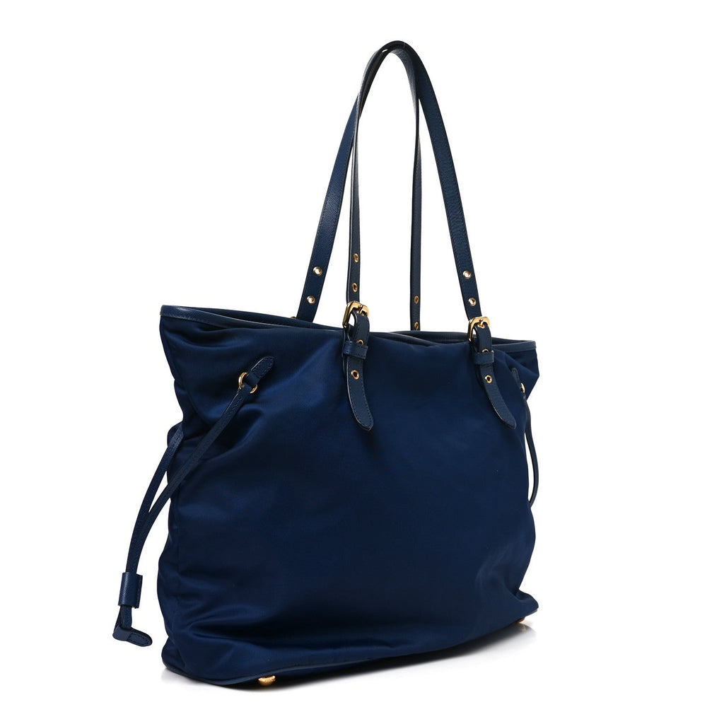 Tessuto Nylon Saffiano Tote Baltico