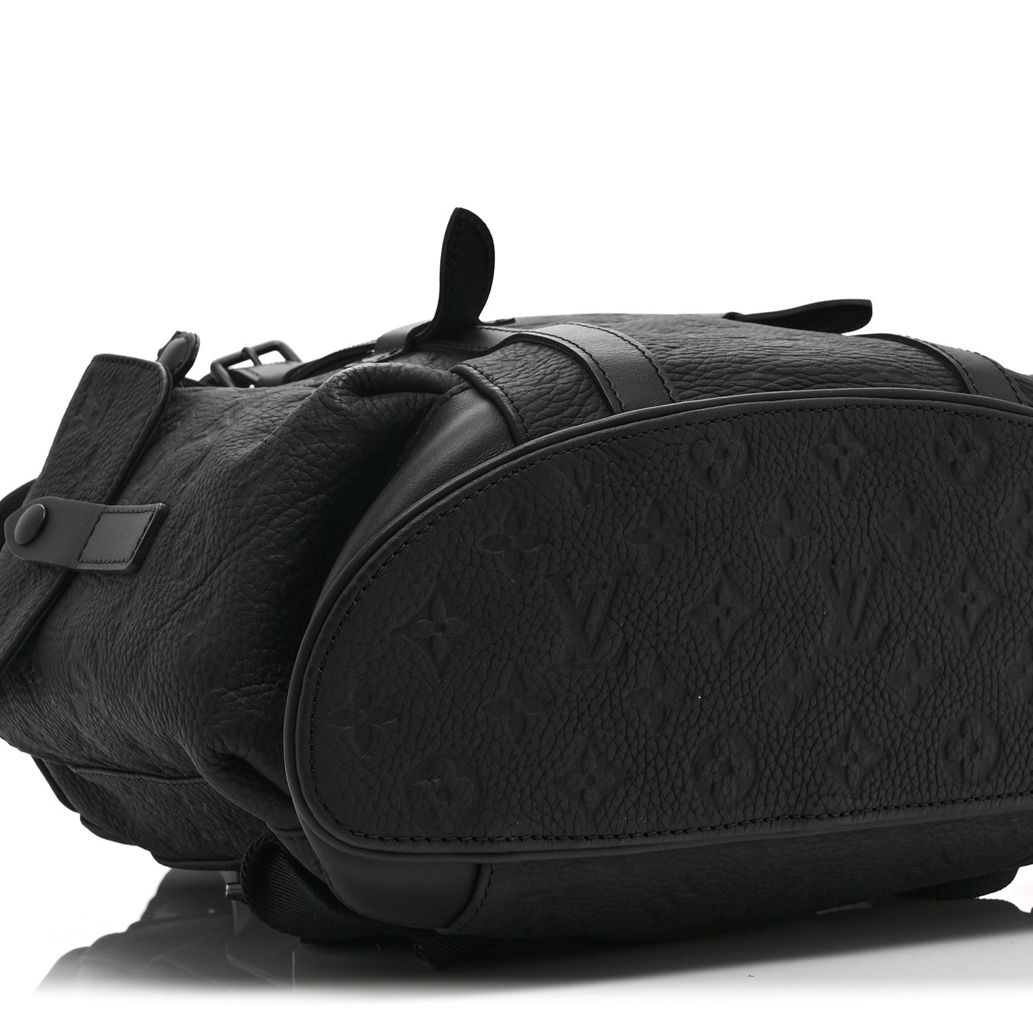 Taurillon Monogram Christopher PM Backpack Black
