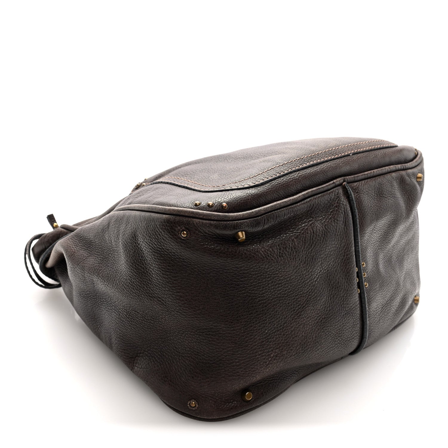 Calfskin Paddington Hobo Brown