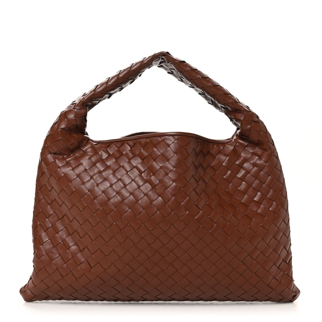 Calfskin Intrecciato Small Hop Sapele