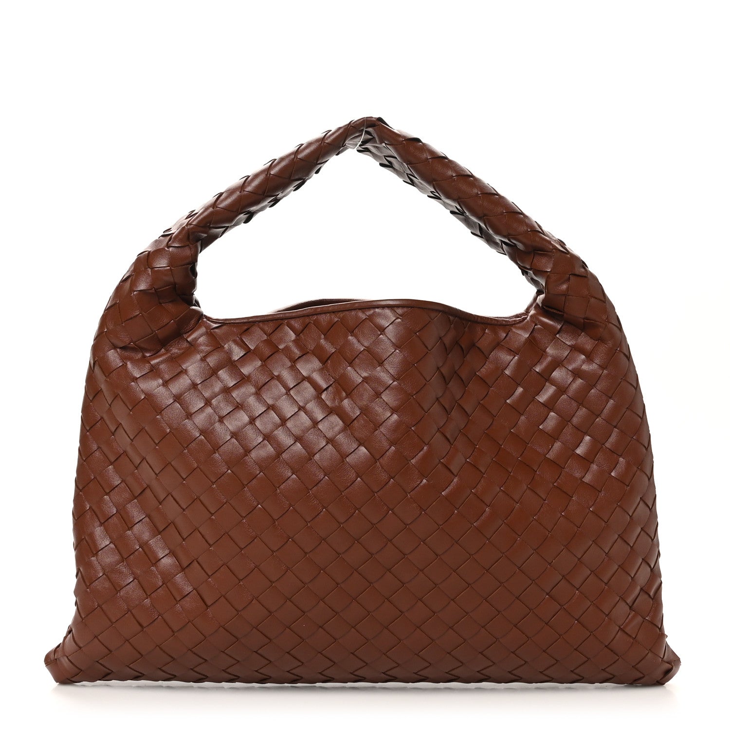 Calfskin Intrecciato Small Hop Sapele