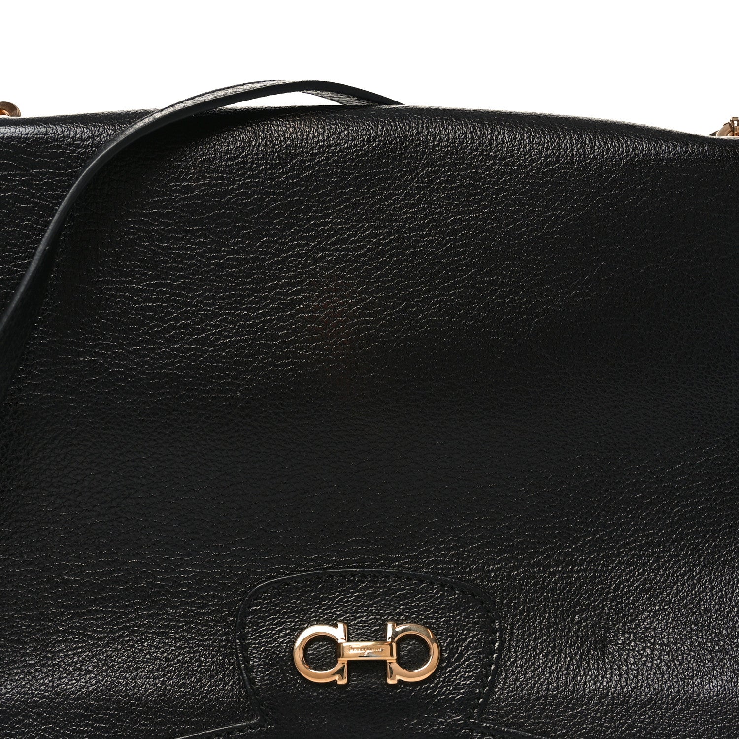 Buffalo Gancini Shoulder Bag Black