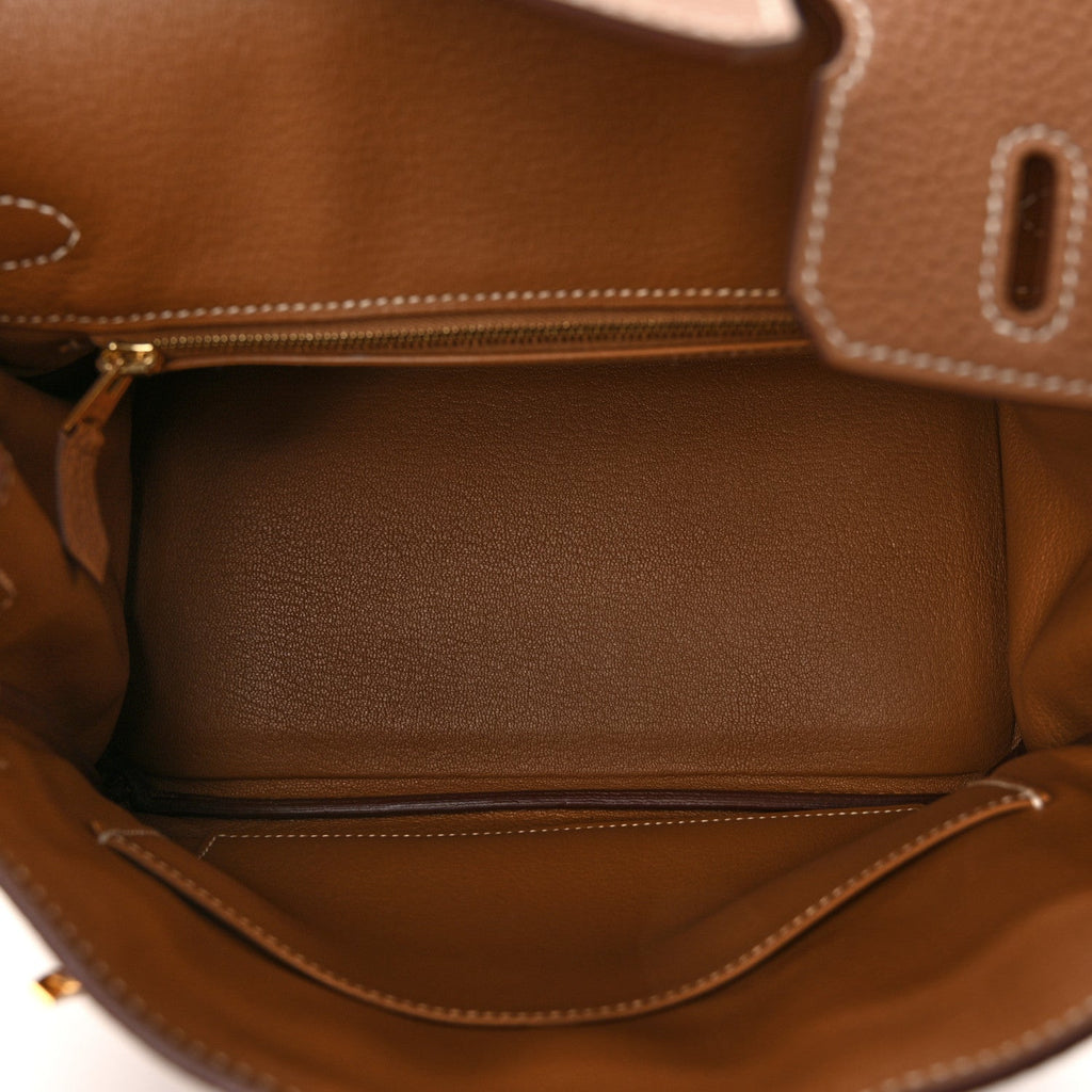 Togo Birkin 25 Gold