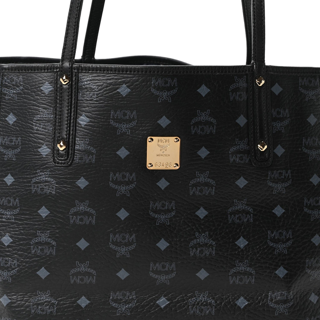 Visetos Large Project Reversible Shopper Tote Black