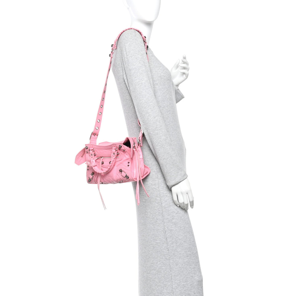 Agneau Arena Neo Cagole Handbag XS Sweet Pink