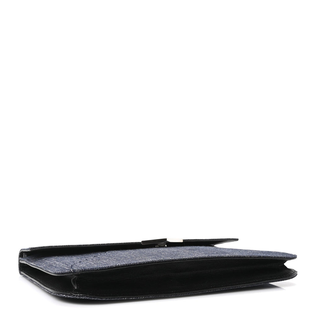 Denim 2Jours Clutch Blue Black