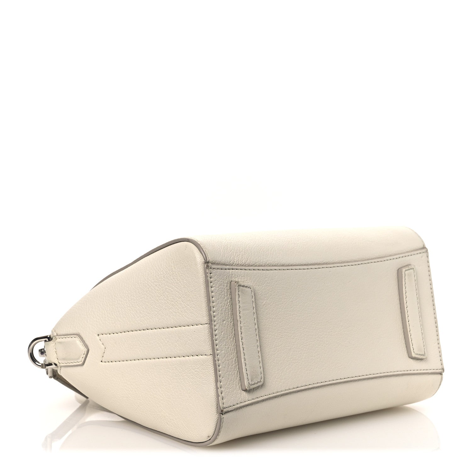 Sugar Goatskin Mini Antigona Off White