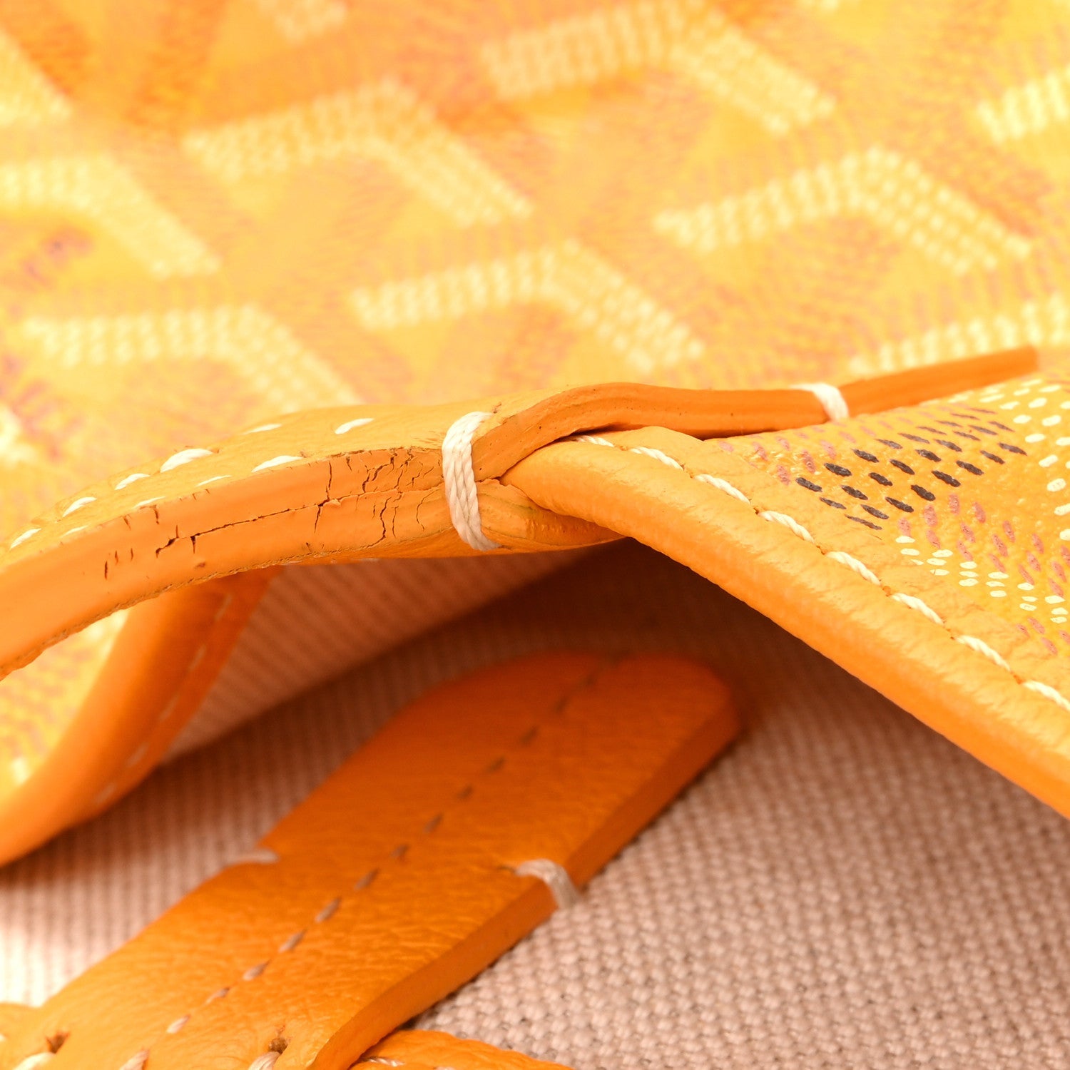 Goyardine Saint Louis PM Yellow
