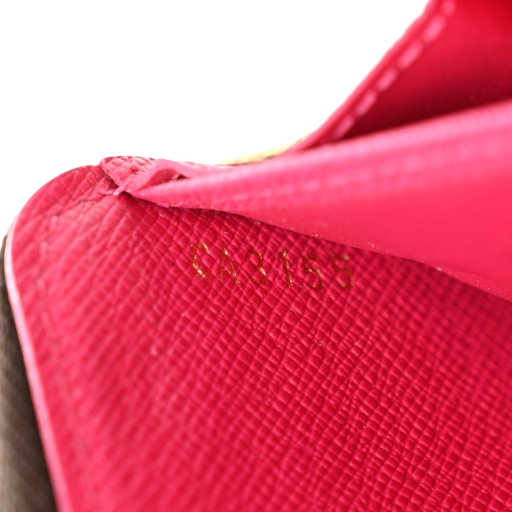 Monogram 2015 Christmas Animation Zippy Wallet Hibiscus
