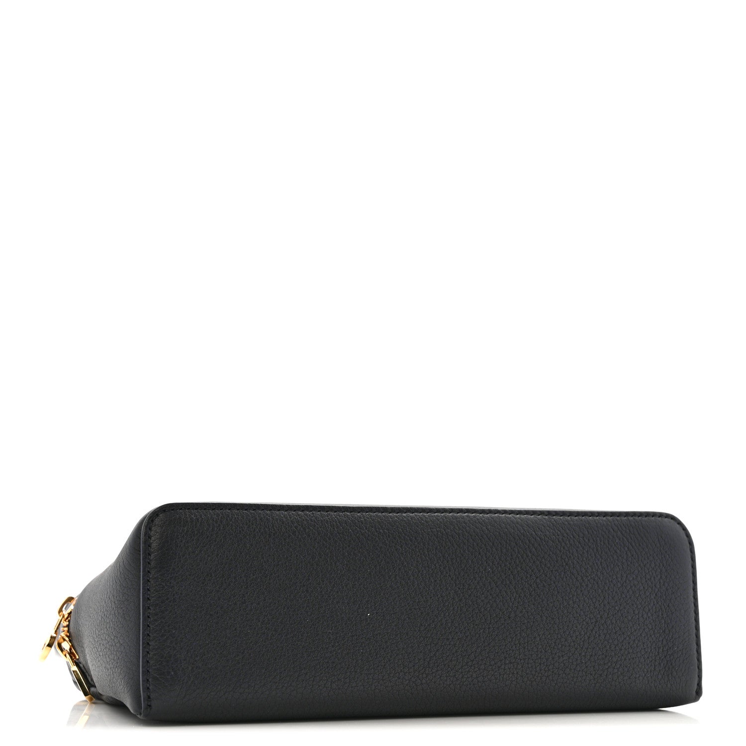 Grained Calfskin L19 Extra Pocket Pouch Navy Blue
