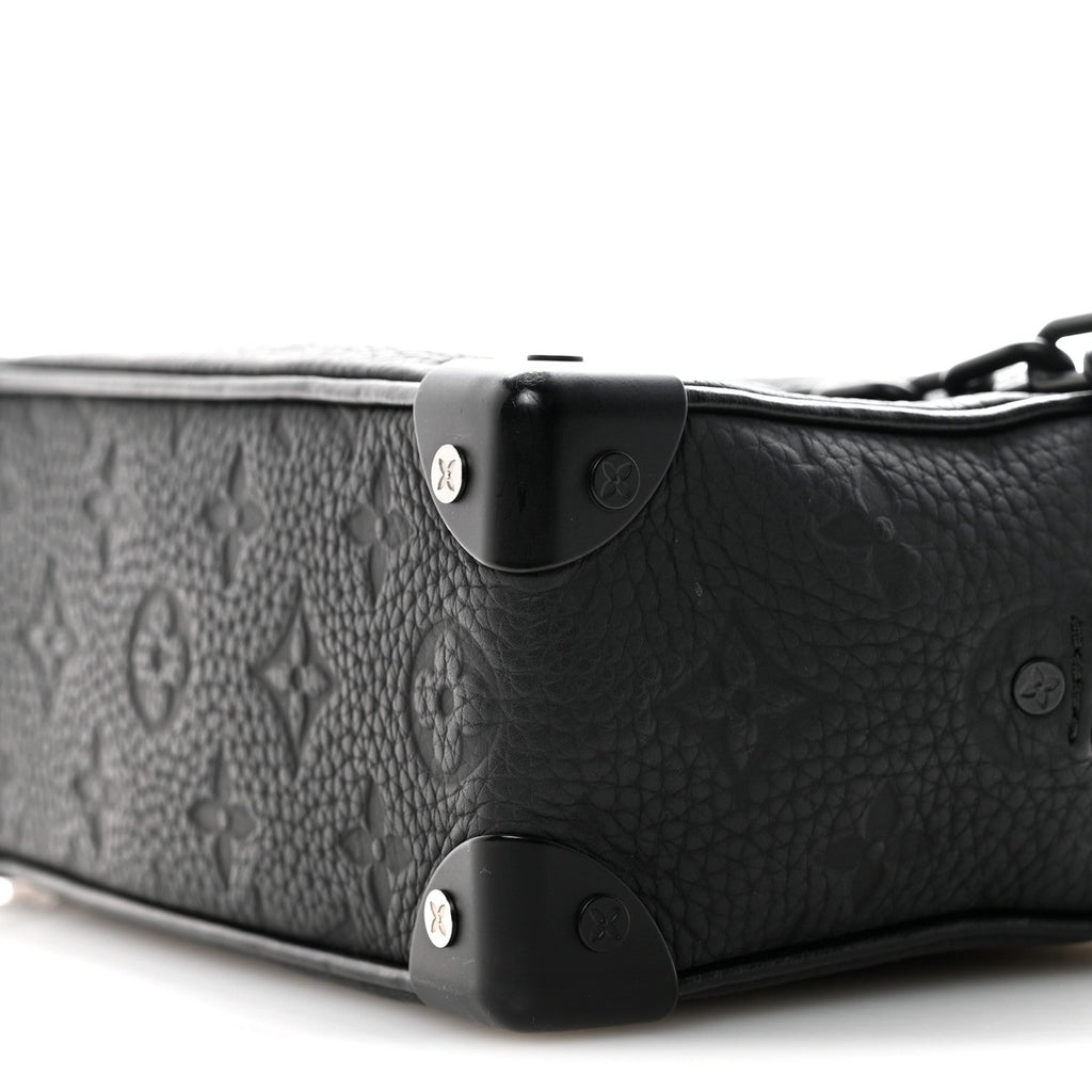 Taurillon Monogram Mini Soft Trunk Black