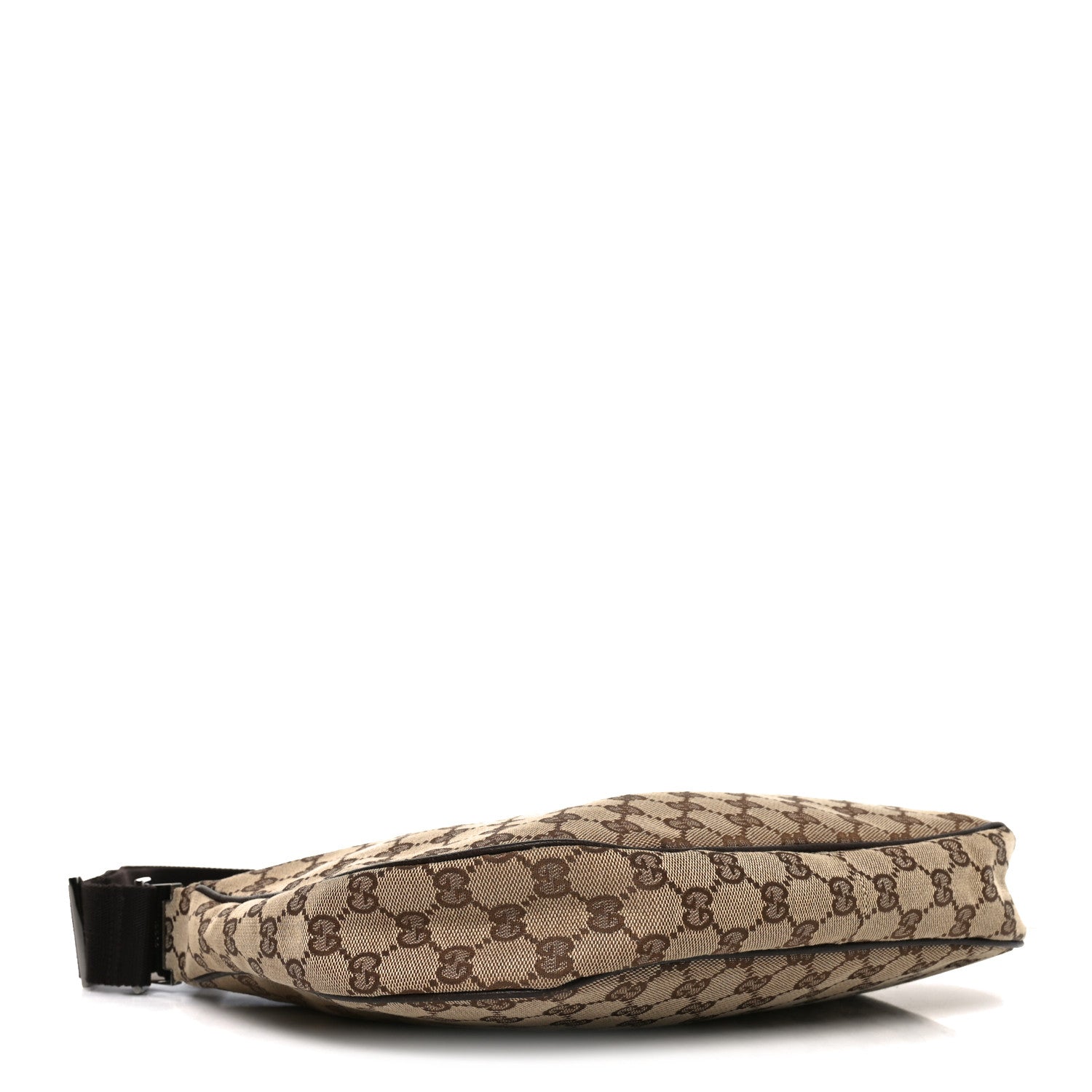 Monogram Medium Half Moon Hobo Dark Brown