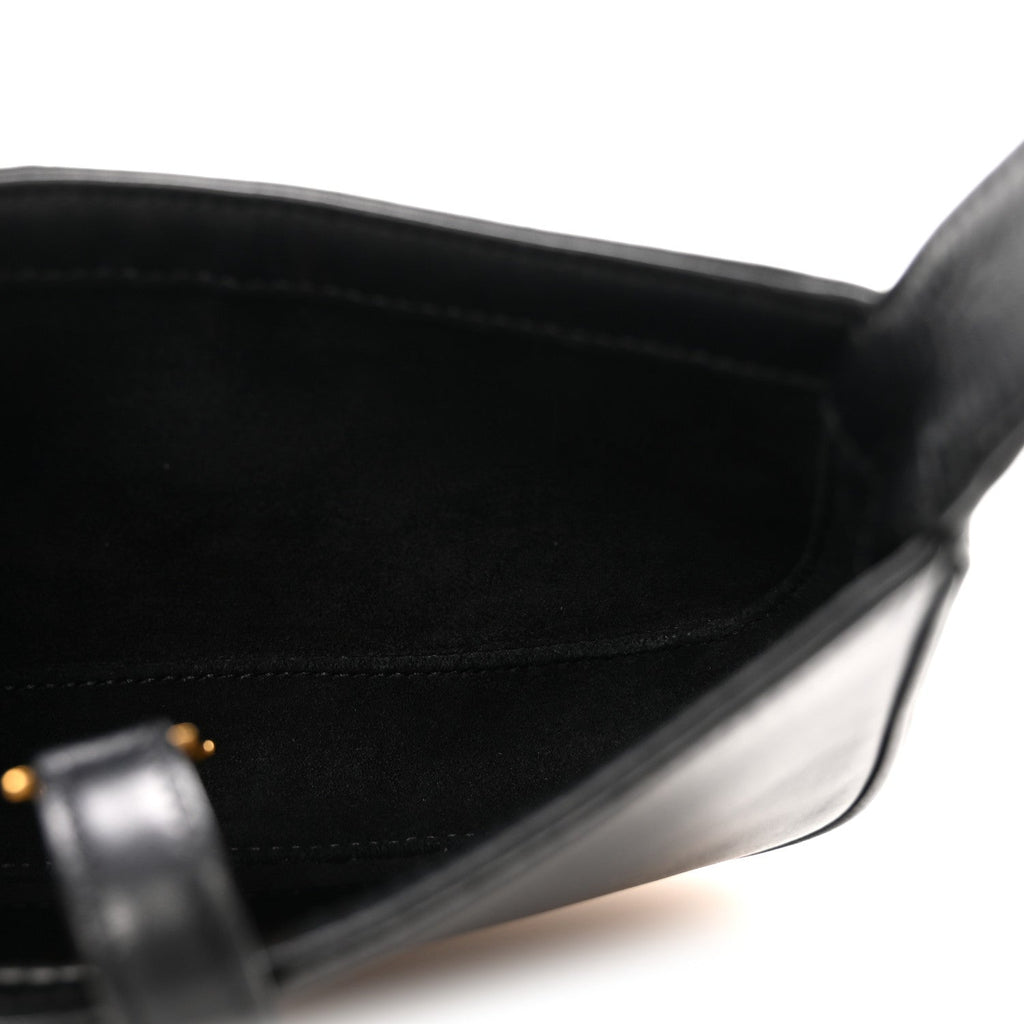 Smooth Calfskin Le 5 A 7 Mini Hobo Black