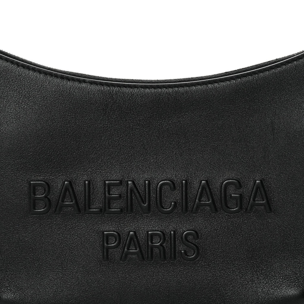Calfskin Mary Kate Shoulder Bag Black