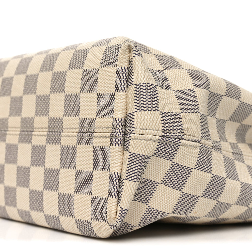 Damier Azur Graceful PM Rose Ballerine