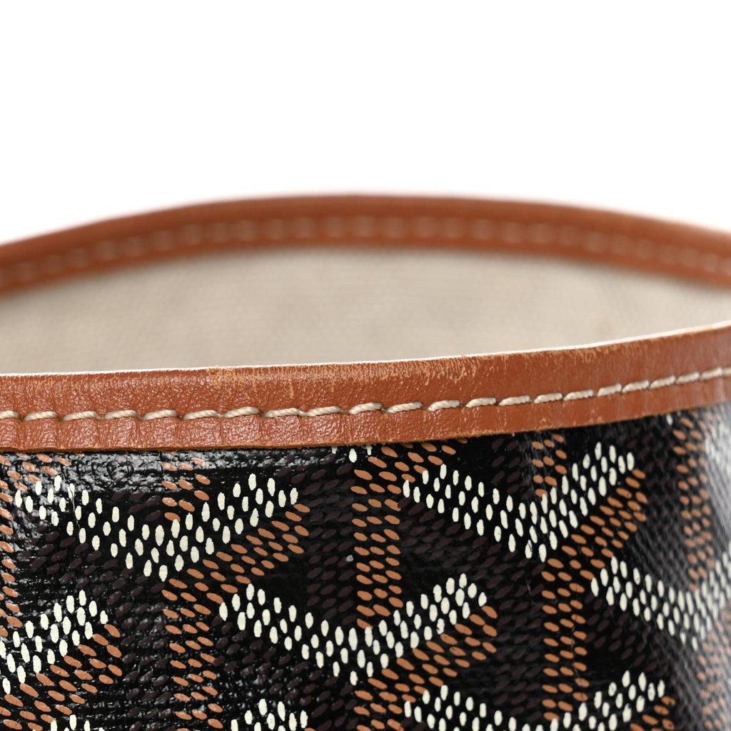 Goyardine Saint Louis PM Black Gold