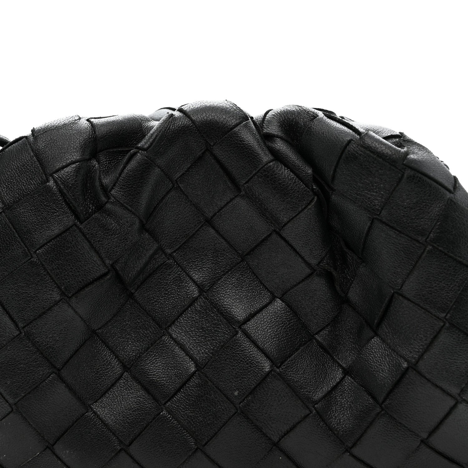 Nappa Intrecciato The Mini Pouch Black