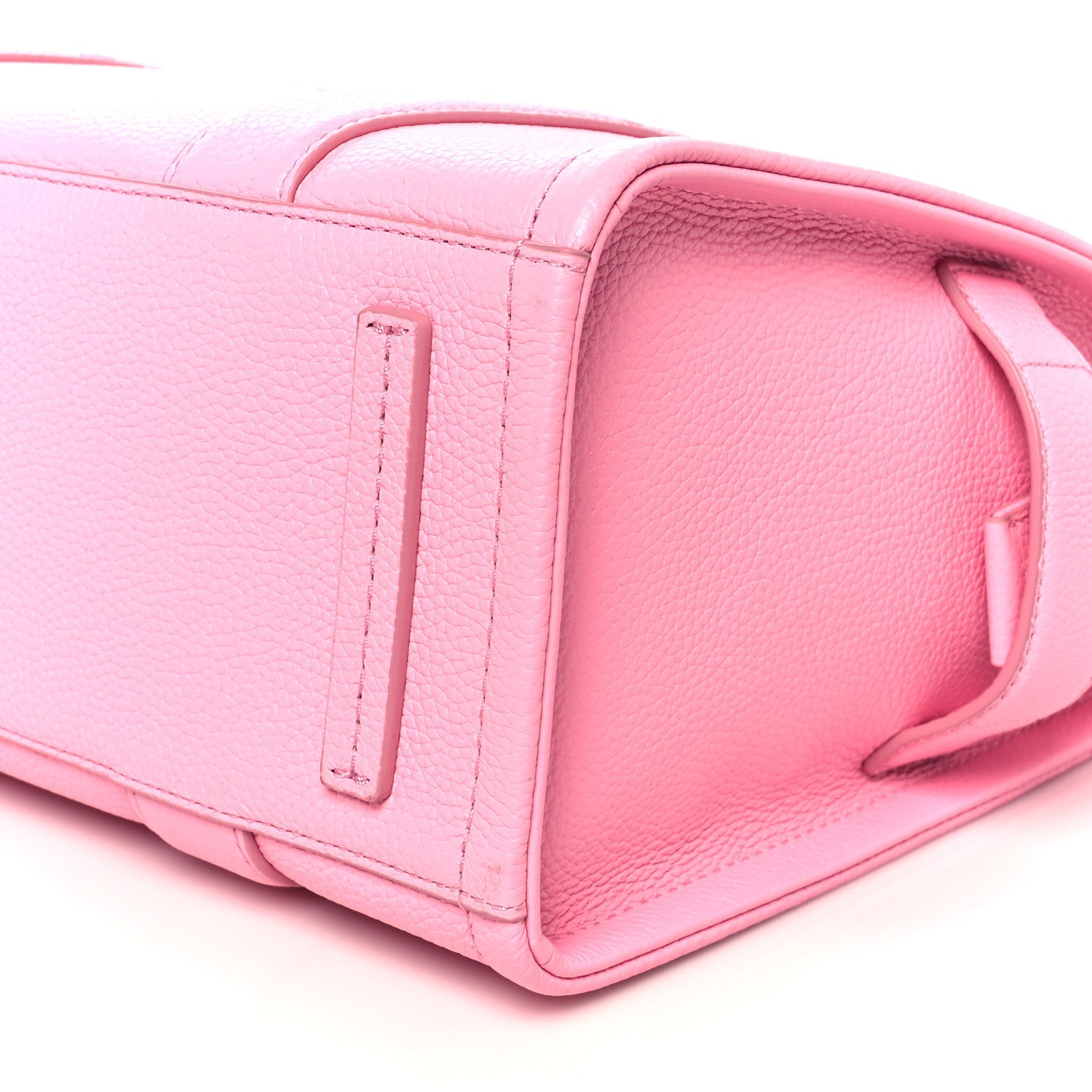 Grained Calfskin Medium The Tote Bag Fluro Candy Pink