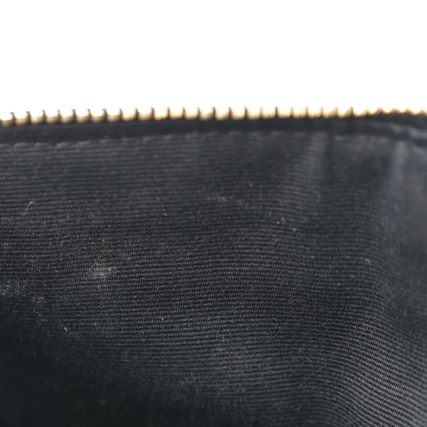 Grain De Poudre Chevron Monogram Bill Pouch Black