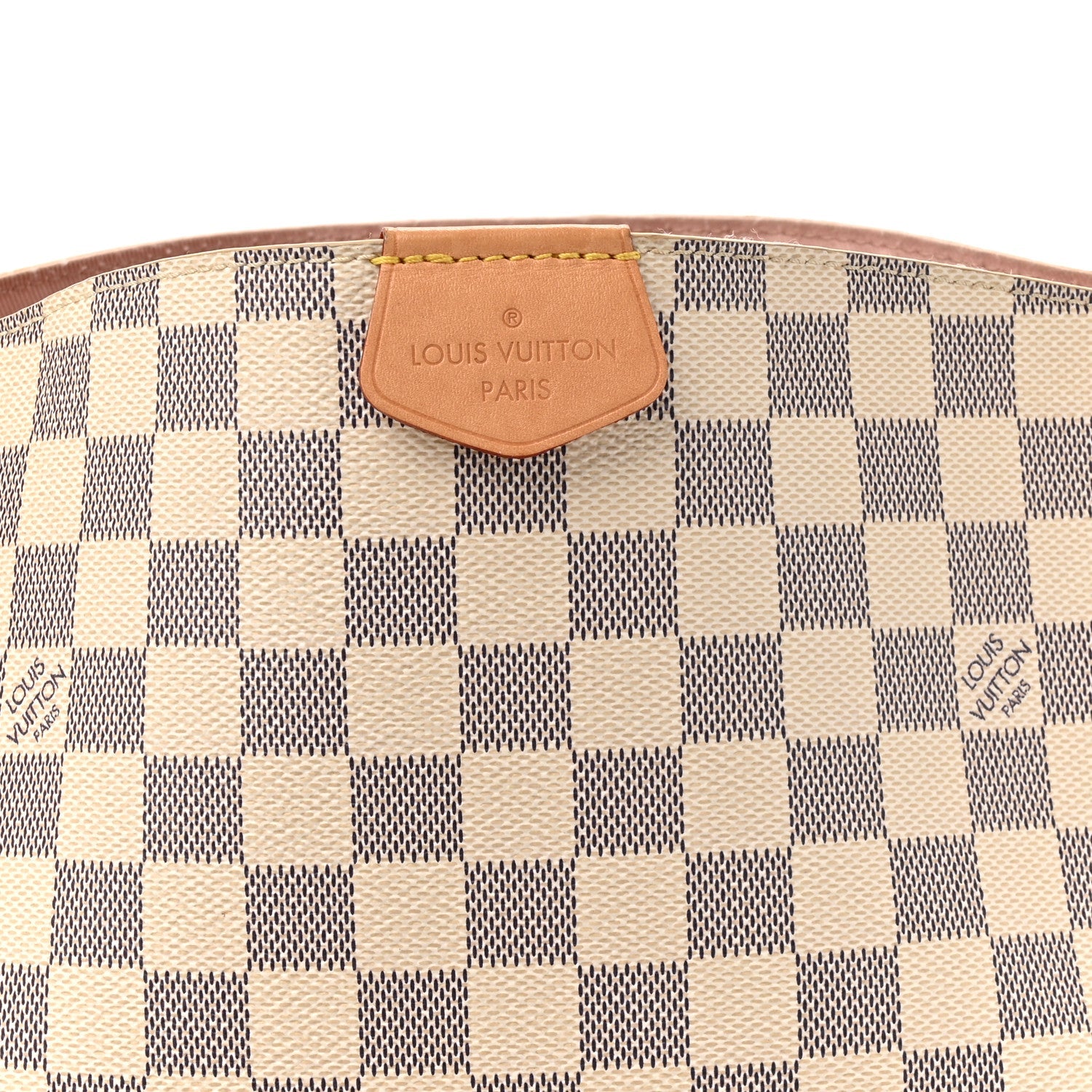 Damier Azur Graceful PM Rose Ballerine