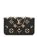 Empreinte Monogram Giant Felicie Pochette Black Beige