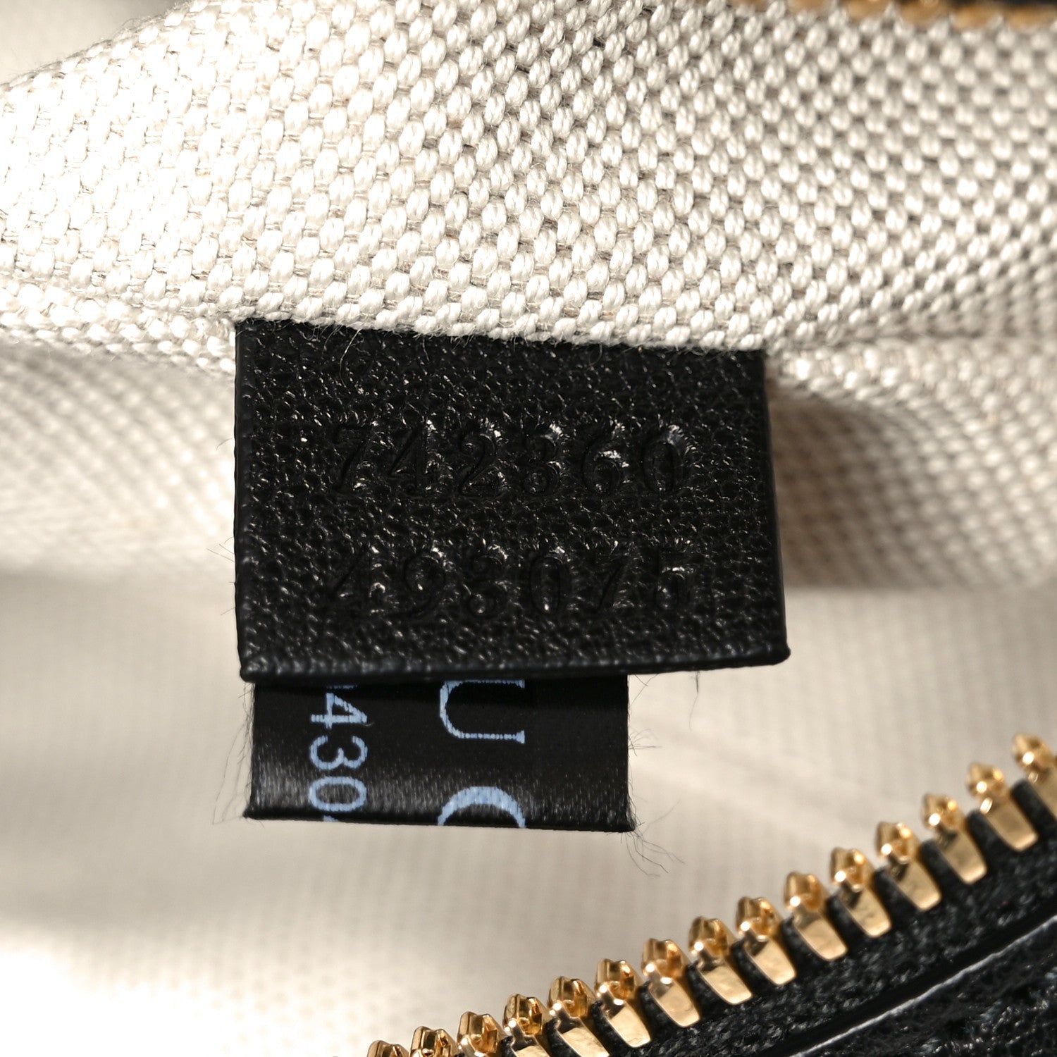 Sakai Be Green Calfskin Diagonal Stitched Small Blondie Shoulder Bag Black