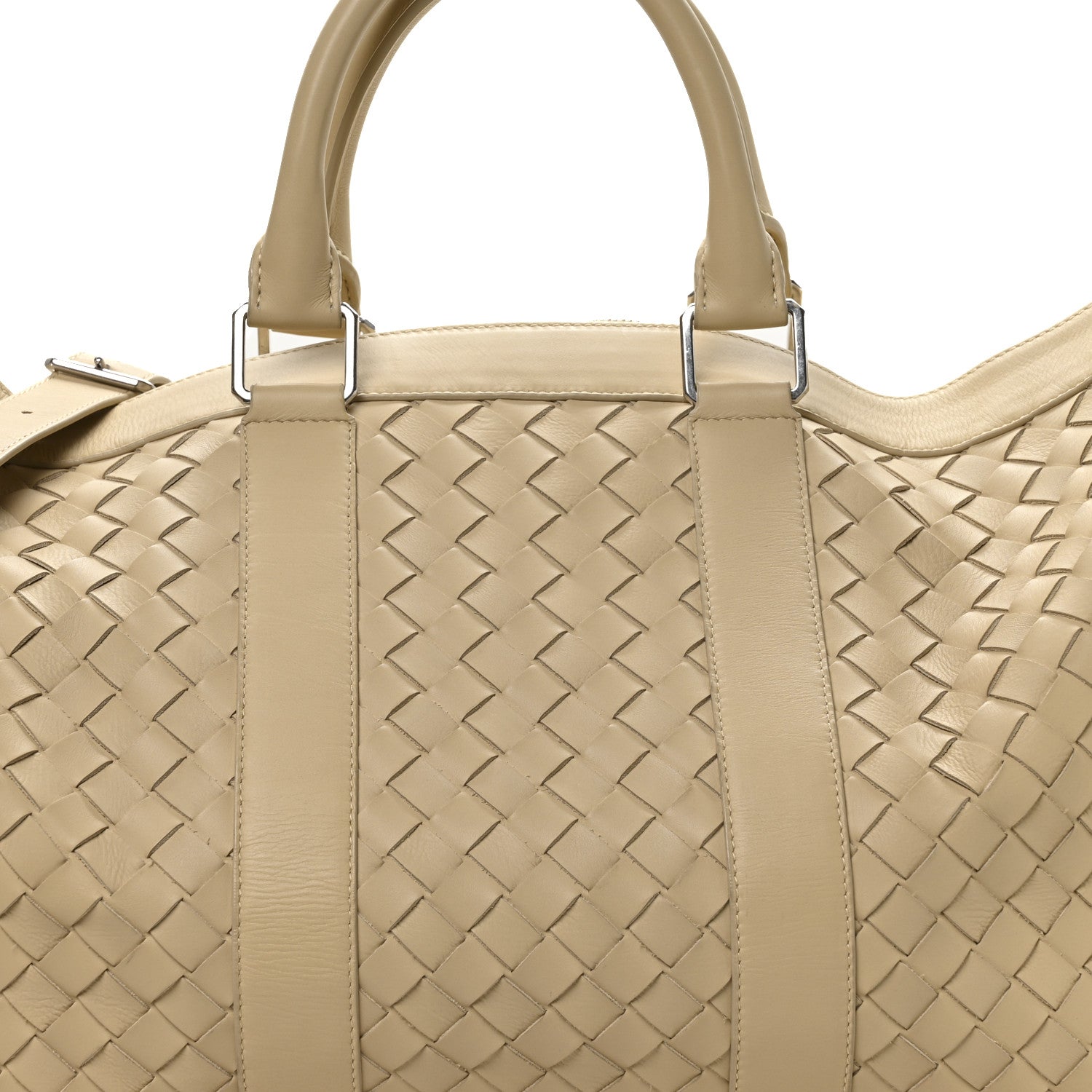 Nappa Intrecciato Large Duffel Porridge