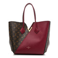 Calfskin Monogram Kimono Tote Grape