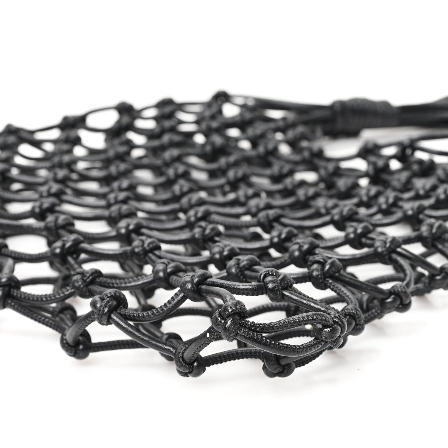 Alter Nappa Knotted Structure Tote Black