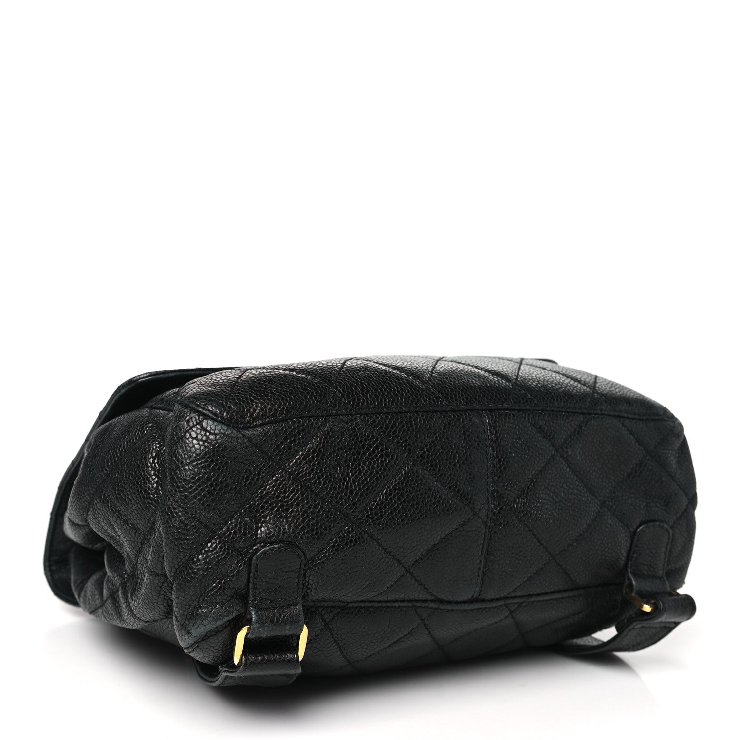 Caviar Quilted Backpack Black