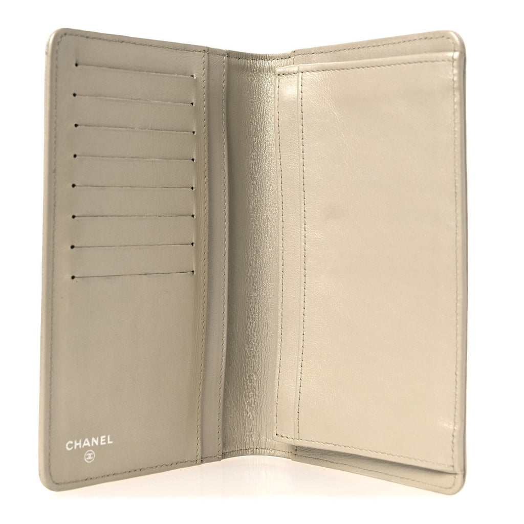 Caviar Sevruga Yen Wallet Silver