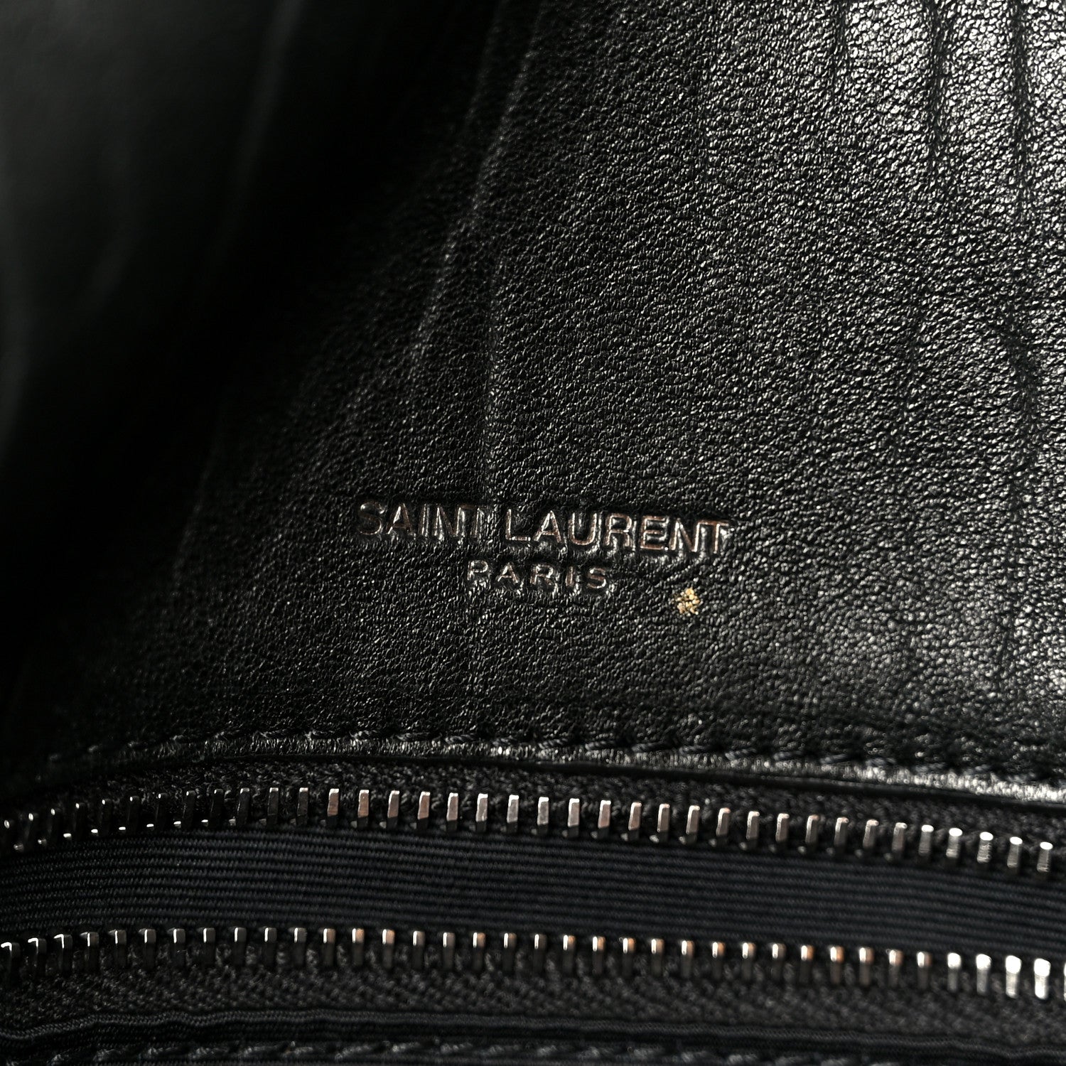 Grained Lambskin Monogram Large Niki Chain Satchel Black