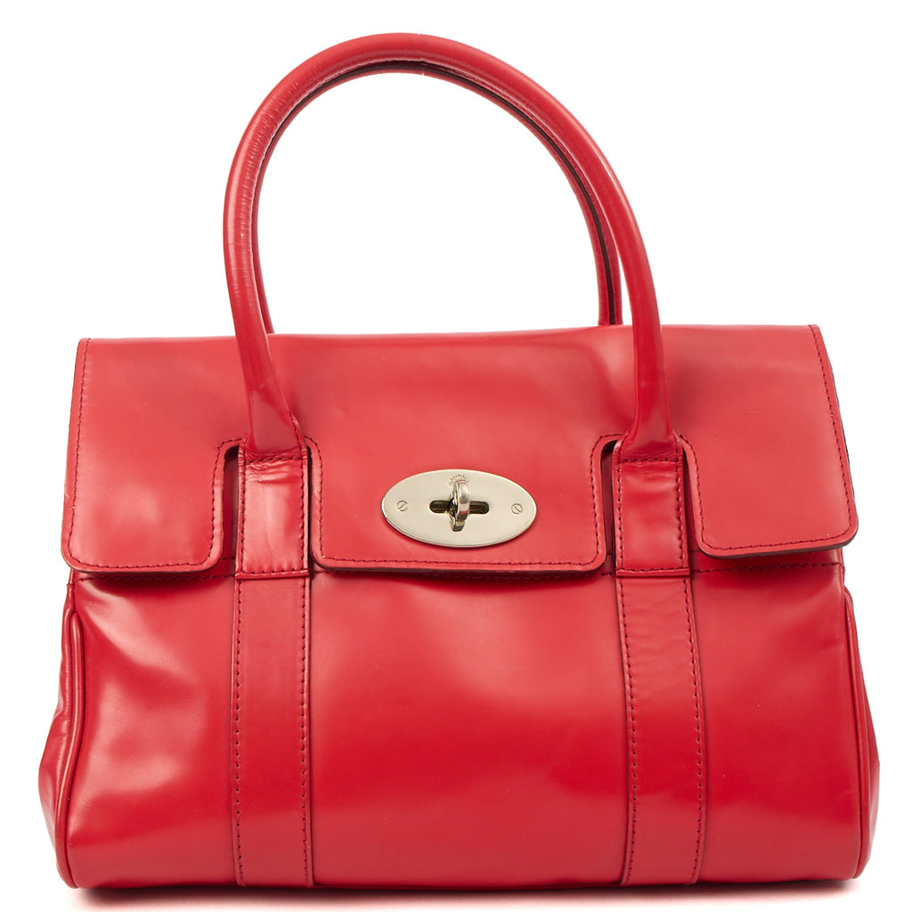 Mulberry Tote Bayswater Heritage in Red, Leather