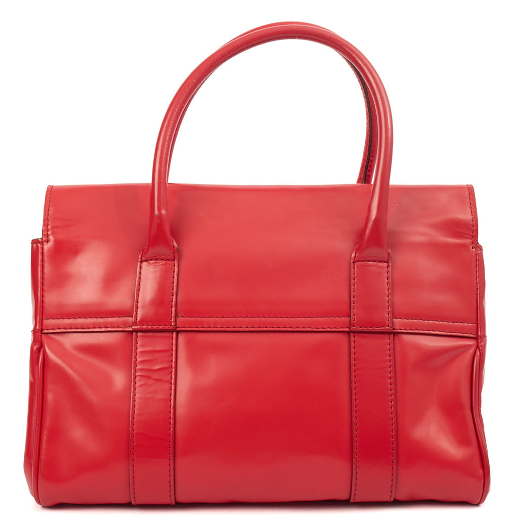 Mulberry Tote Bayswater Heritage in Red, Leather