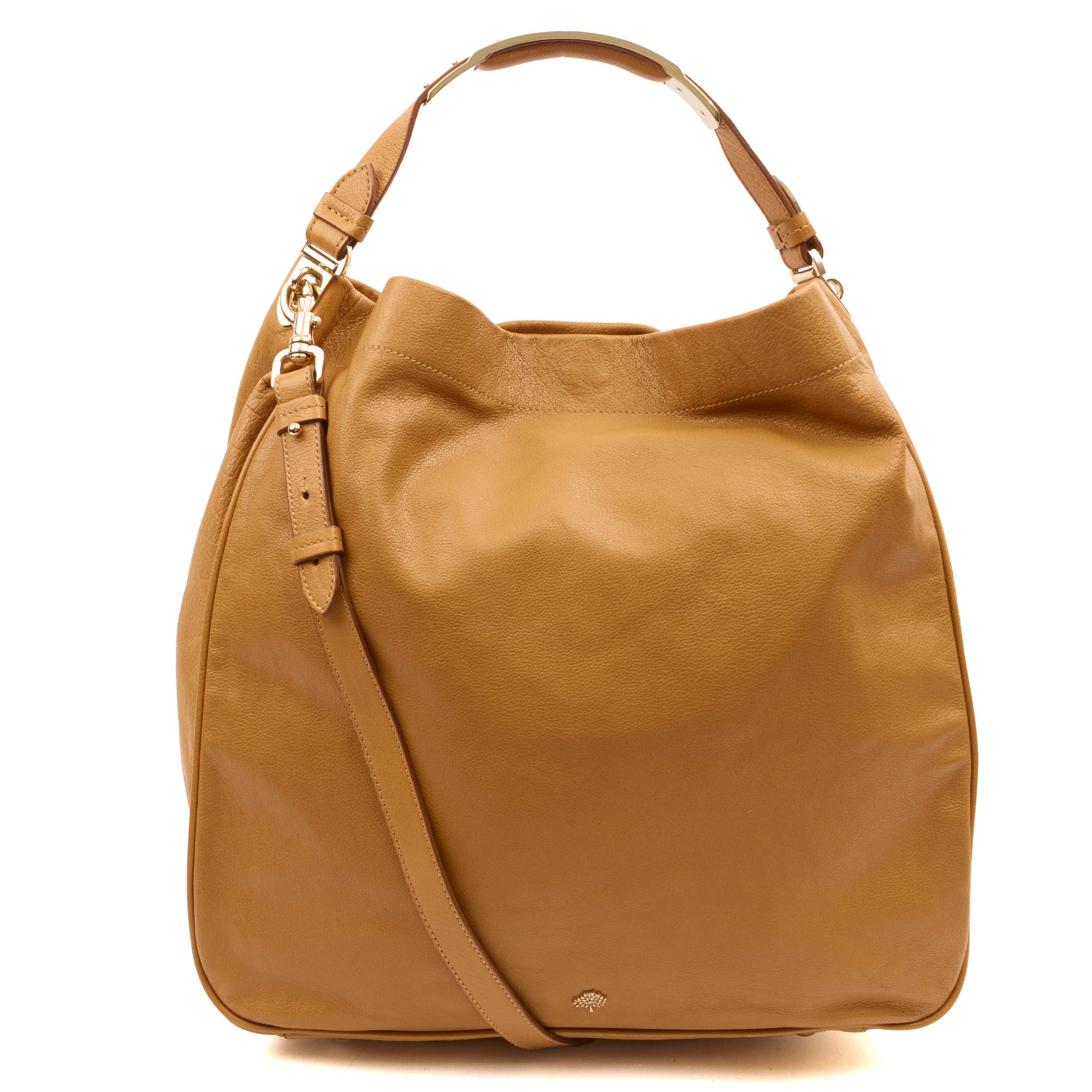 Mulberry Tote Evelina Hobo in Deer Brown, Calfskin Leather