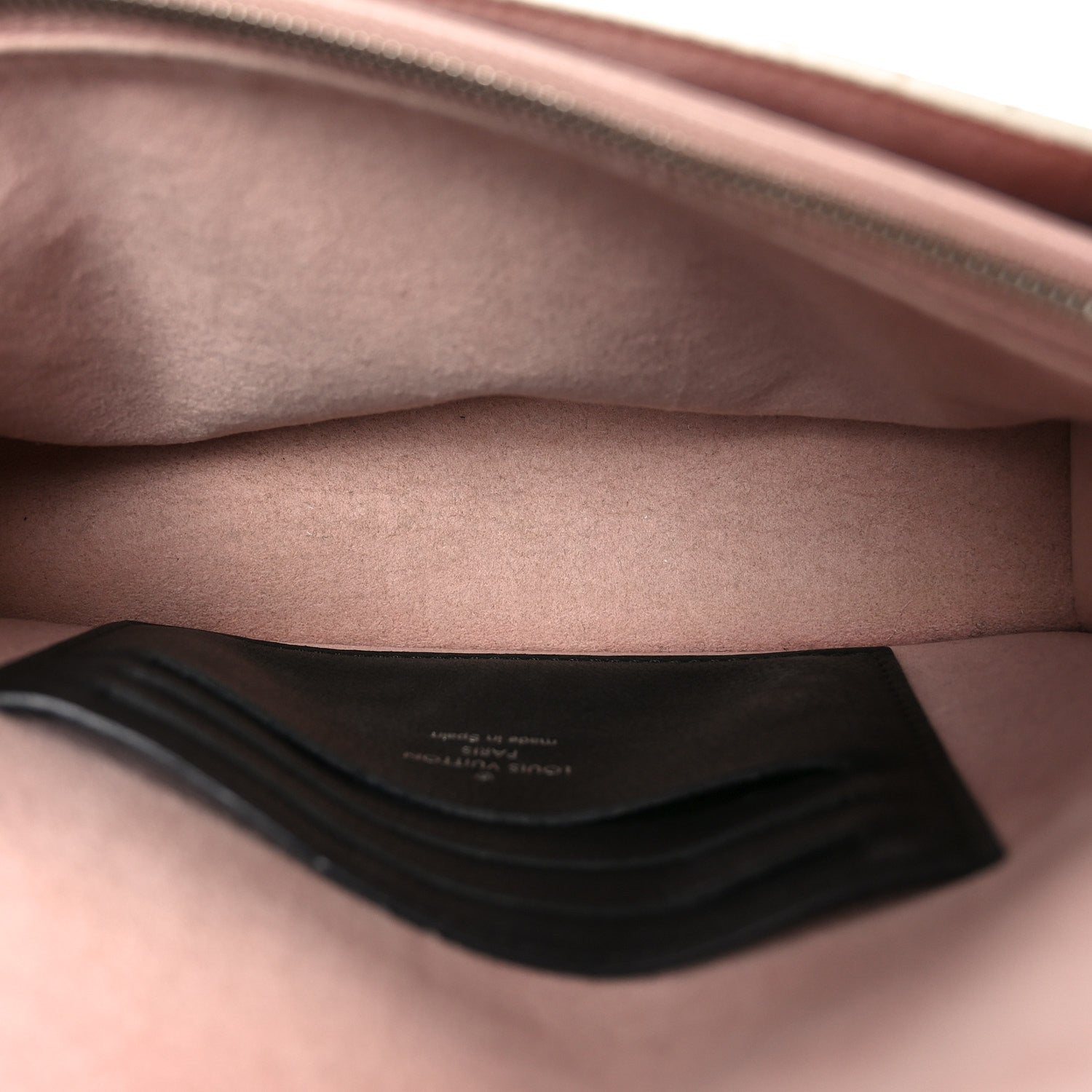 Calfskin My Lockme Chain Pochette Rose Ballet White