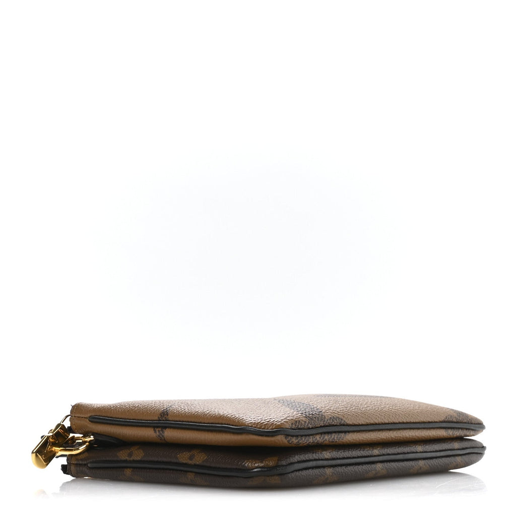 Reverse Monogram Giant Double Zip Pochette
