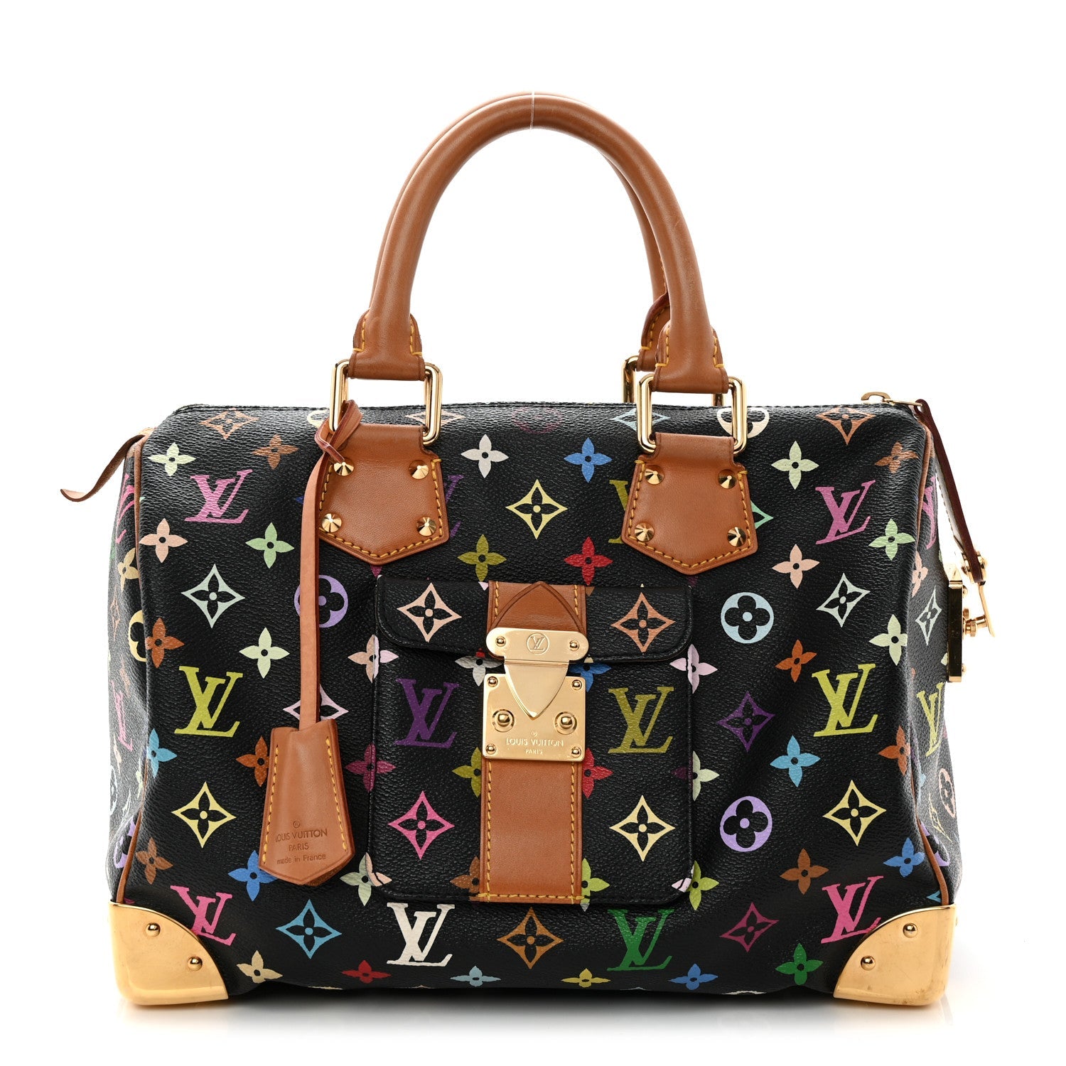 Monogram Multicolor Speedy 30 Black