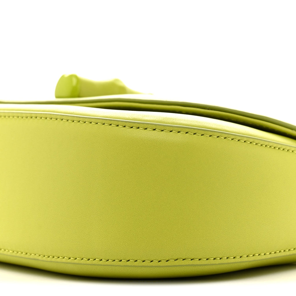 Calfskin Medium Bamboo Green