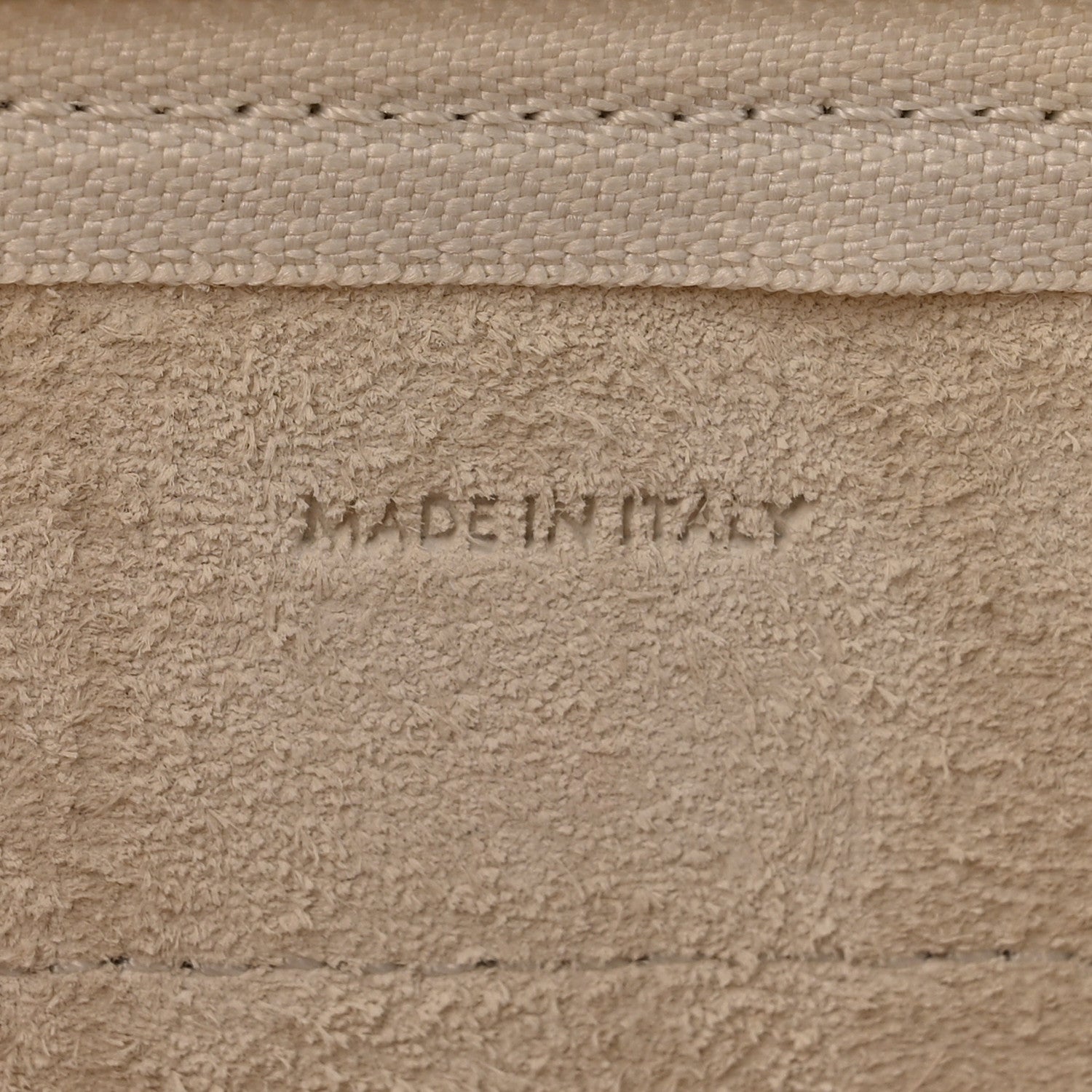 Grained Calfskin Nano Belt Bag Linen