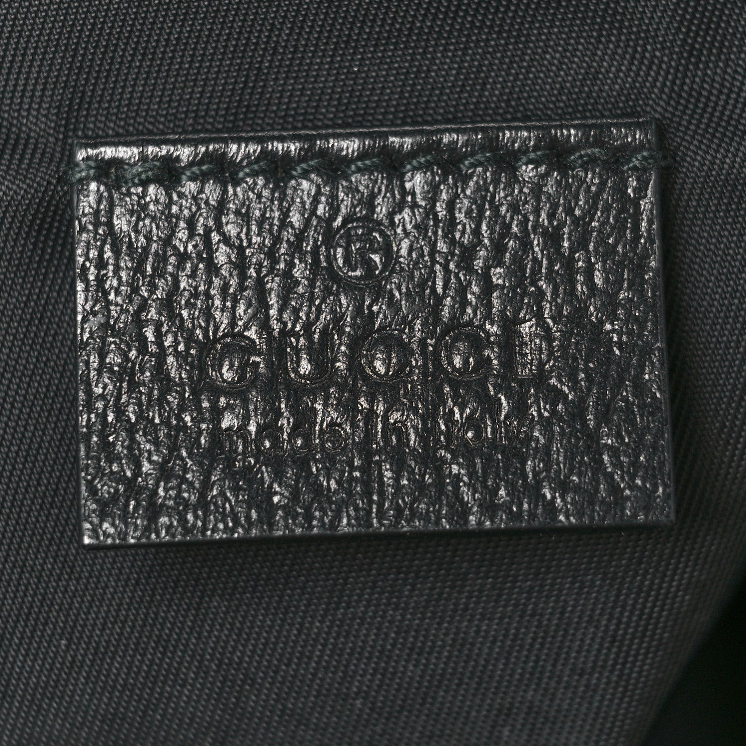 Nylon Retro Patch Convertible Belt Bag Black