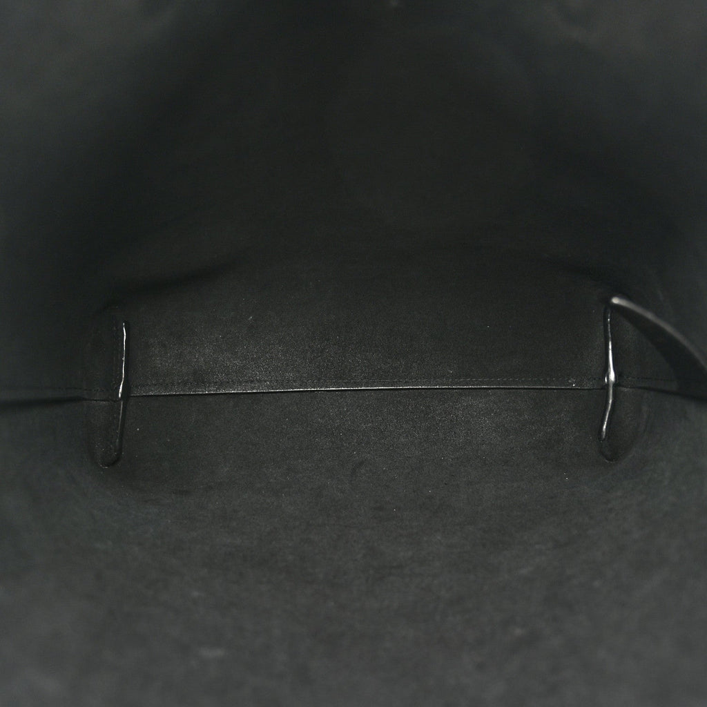 Calfskin Toy Shopping Tote Black