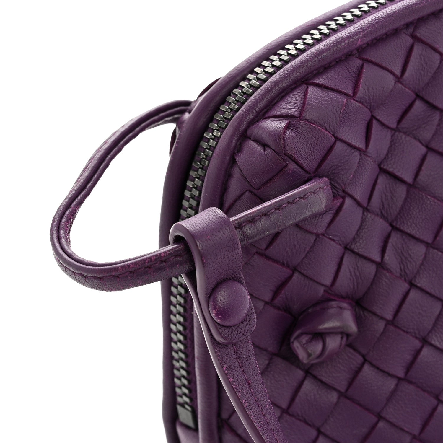 Nappa Intrecciato Nodini Crossbody Messenger Monalisa