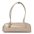 Shiny Goatskin Medium Le Teckel Bag Grege