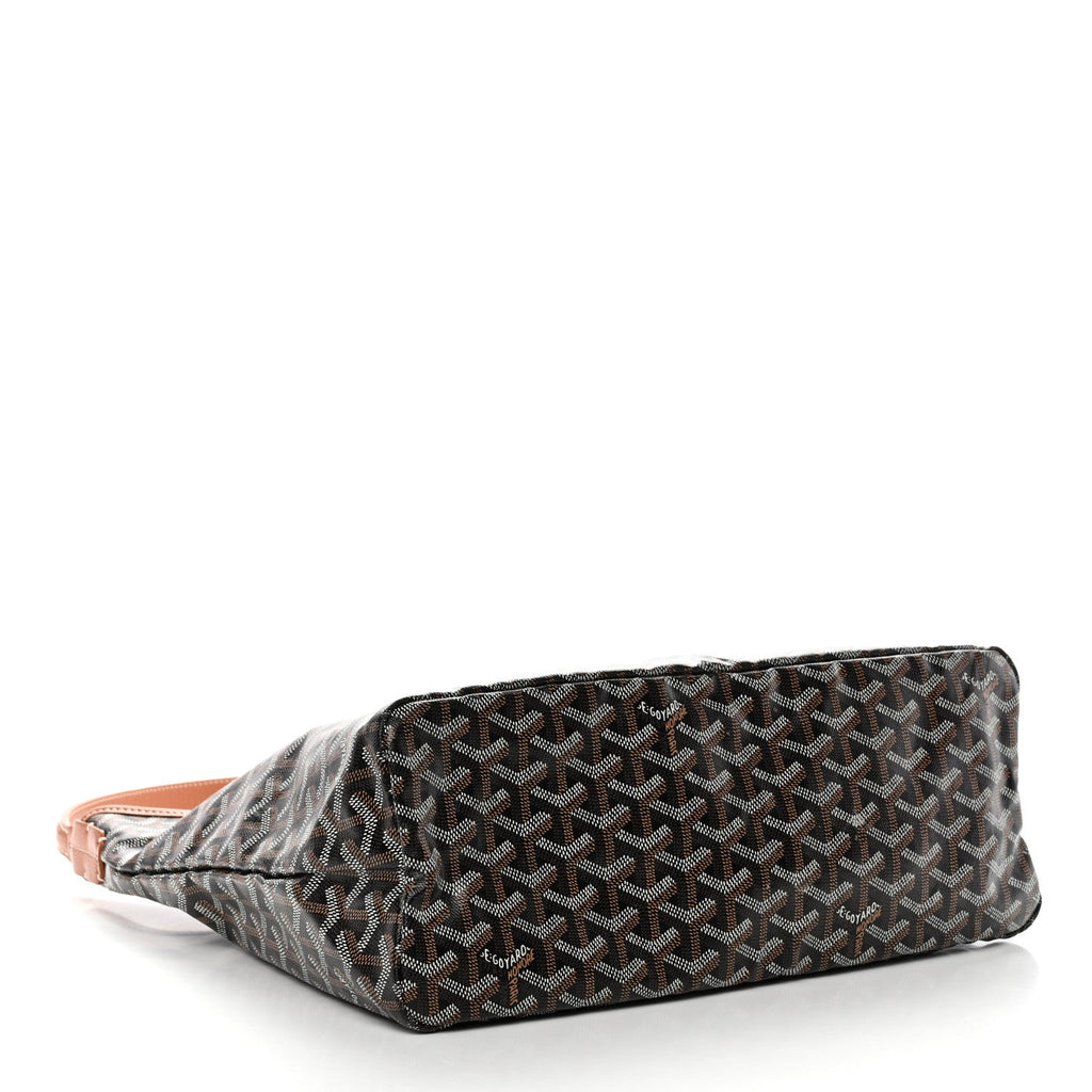 Goyardine Boheme Hobo Black Gold