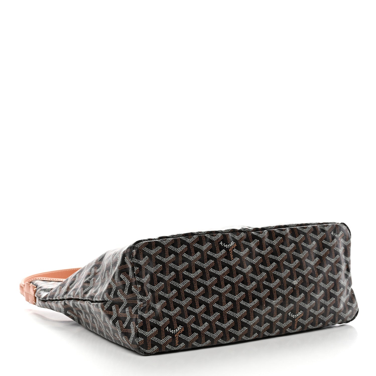 Goyardine Boheme Hobo Black Gold
