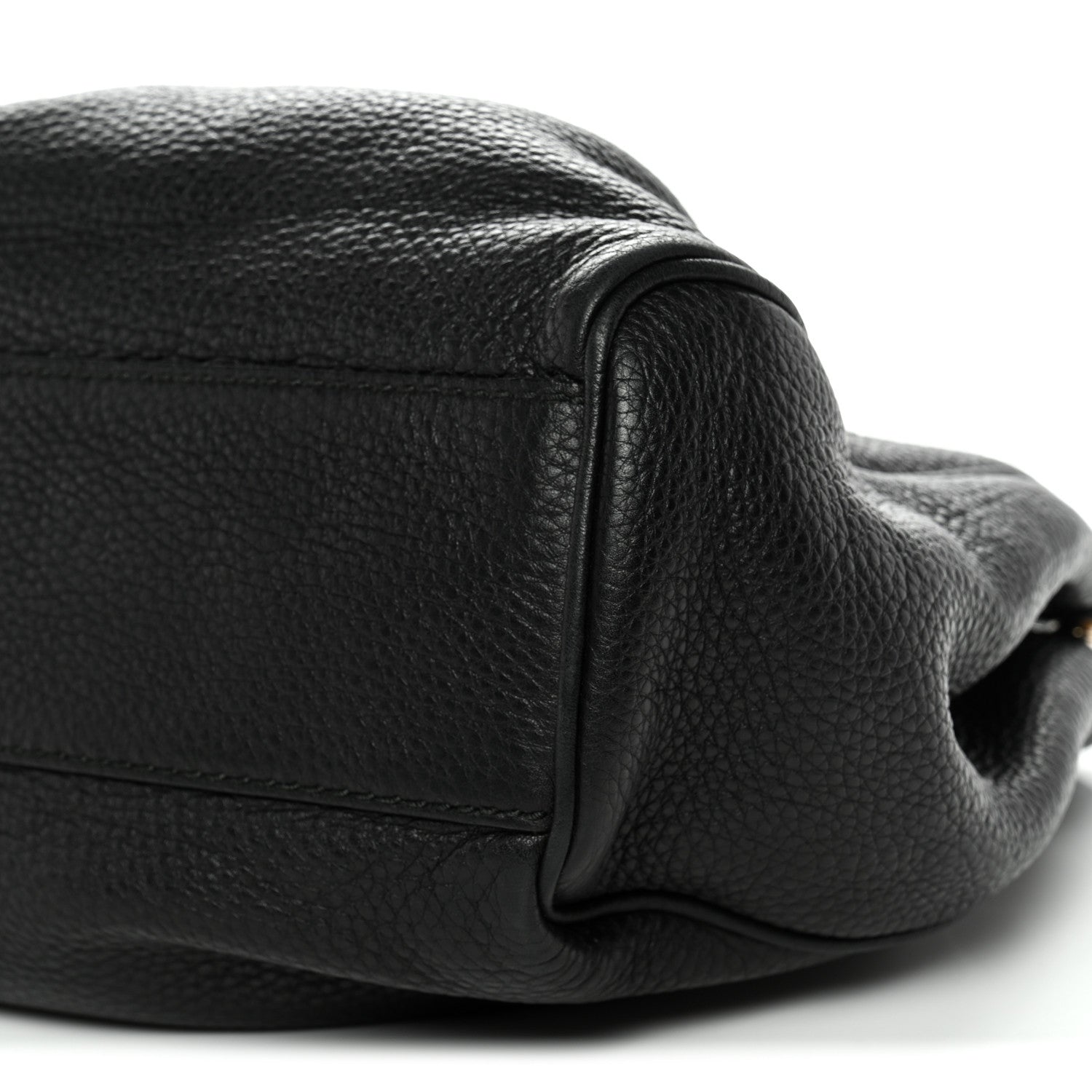 Calfskin Medium Sukey Tote  Black